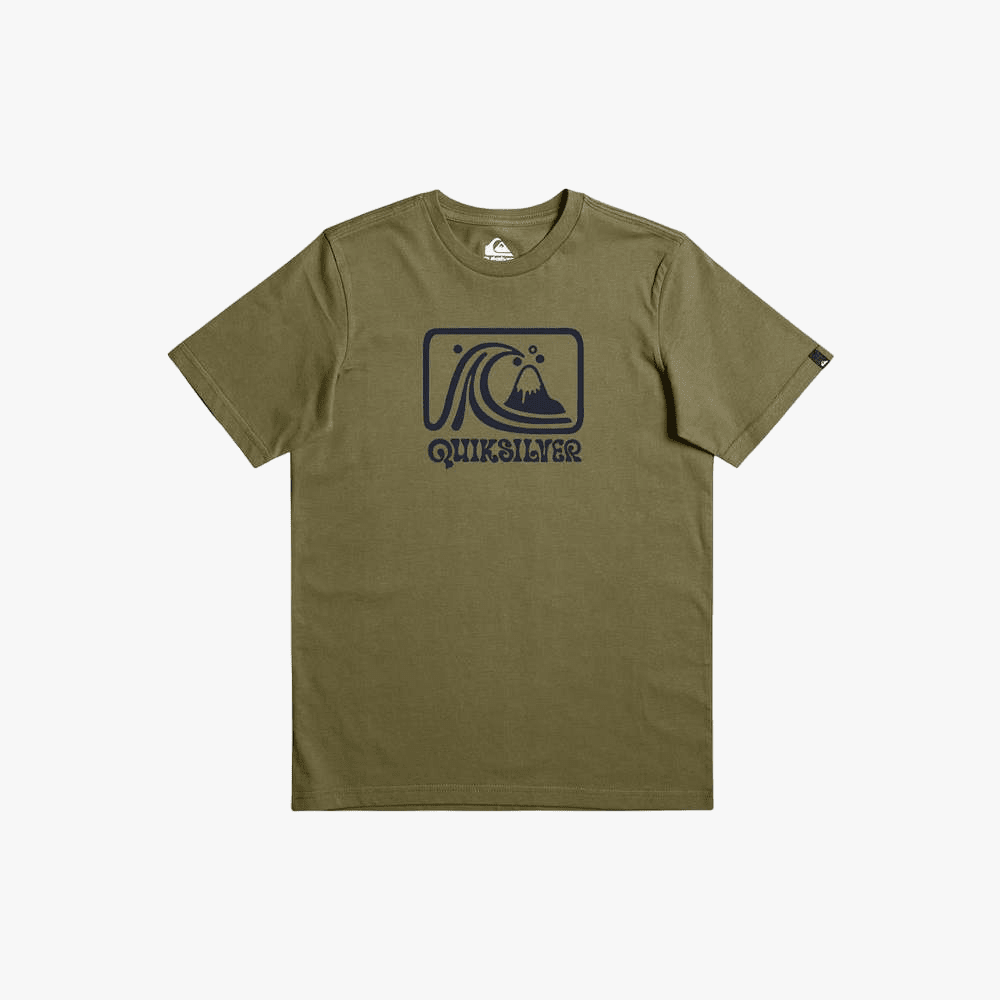 Quiksilver Boys Casual Party Short Sleeve Tee Four Leaf | Quiksilver