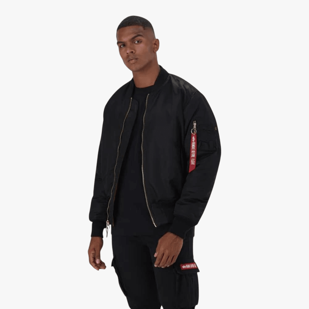Alpha Mens Jackets Industries Ma 1 Classic Jacket Blac – Brands
