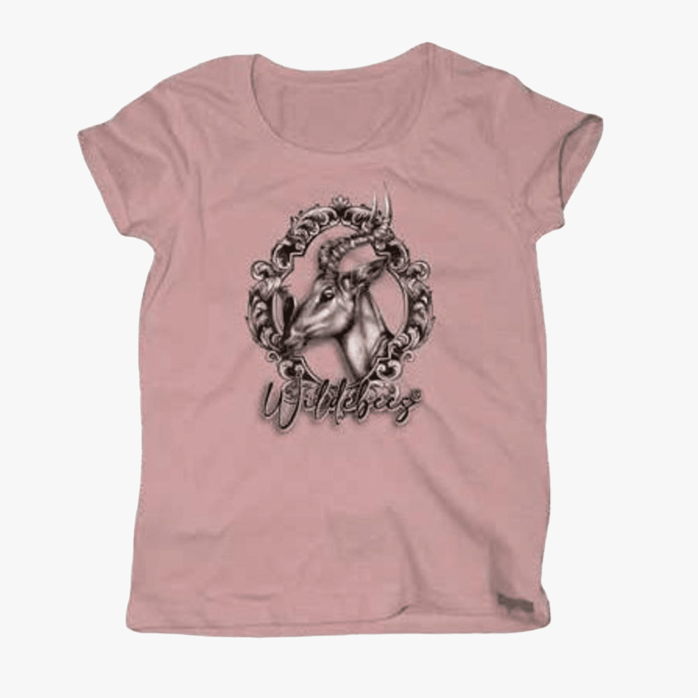 Wildebees Womens Wreath Tp Short Sleeve Tee Pearl Shimmer | Wildebees