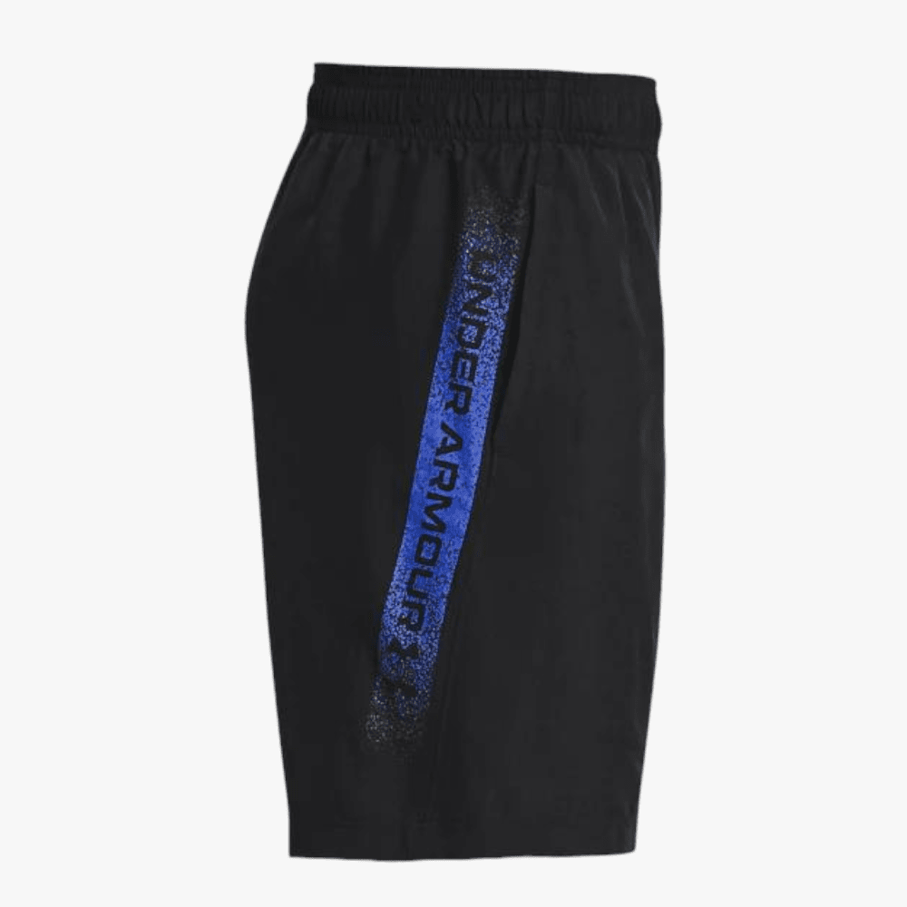 Under Armour Boys Woven Graphic Shorts Black 005 | Under Armour