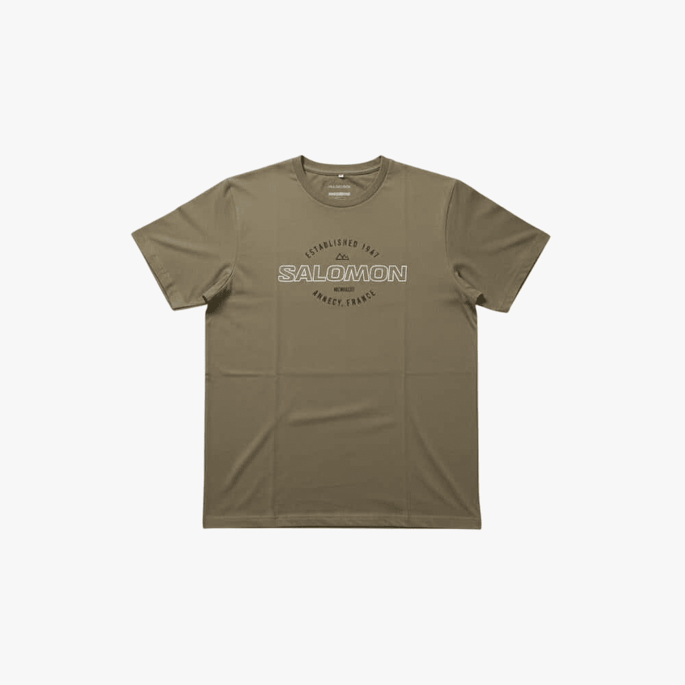 Salomon Mens Vision Short Sleeve Tee Shitake | Salomon