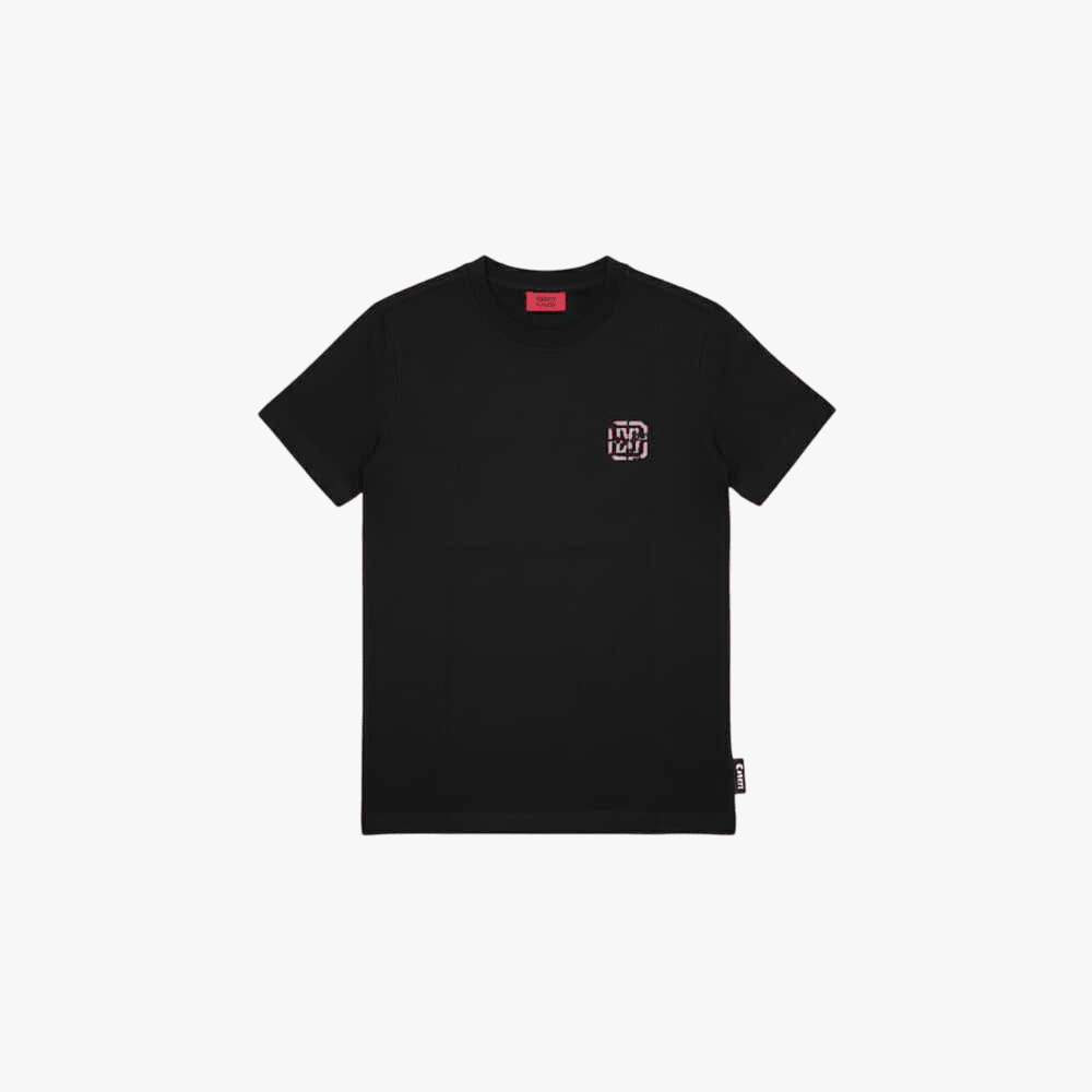 Enrico Coveri Mens Short Sleeve Tee Black | Enrico Coveri