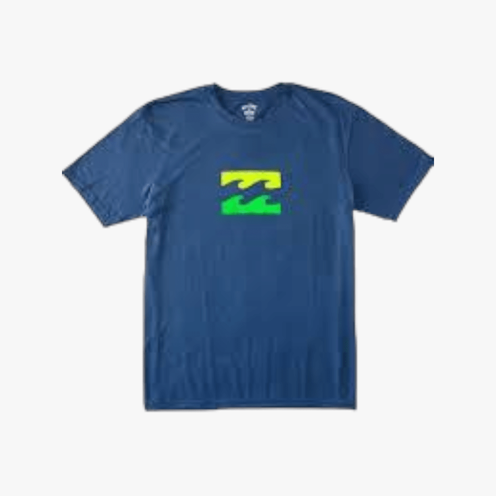 Billabong Boys Team Wave Short Sleeve Tee Dark Blue Billabong