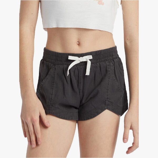 Billabong Girls Mad For You Shorts Off Black | Billabong