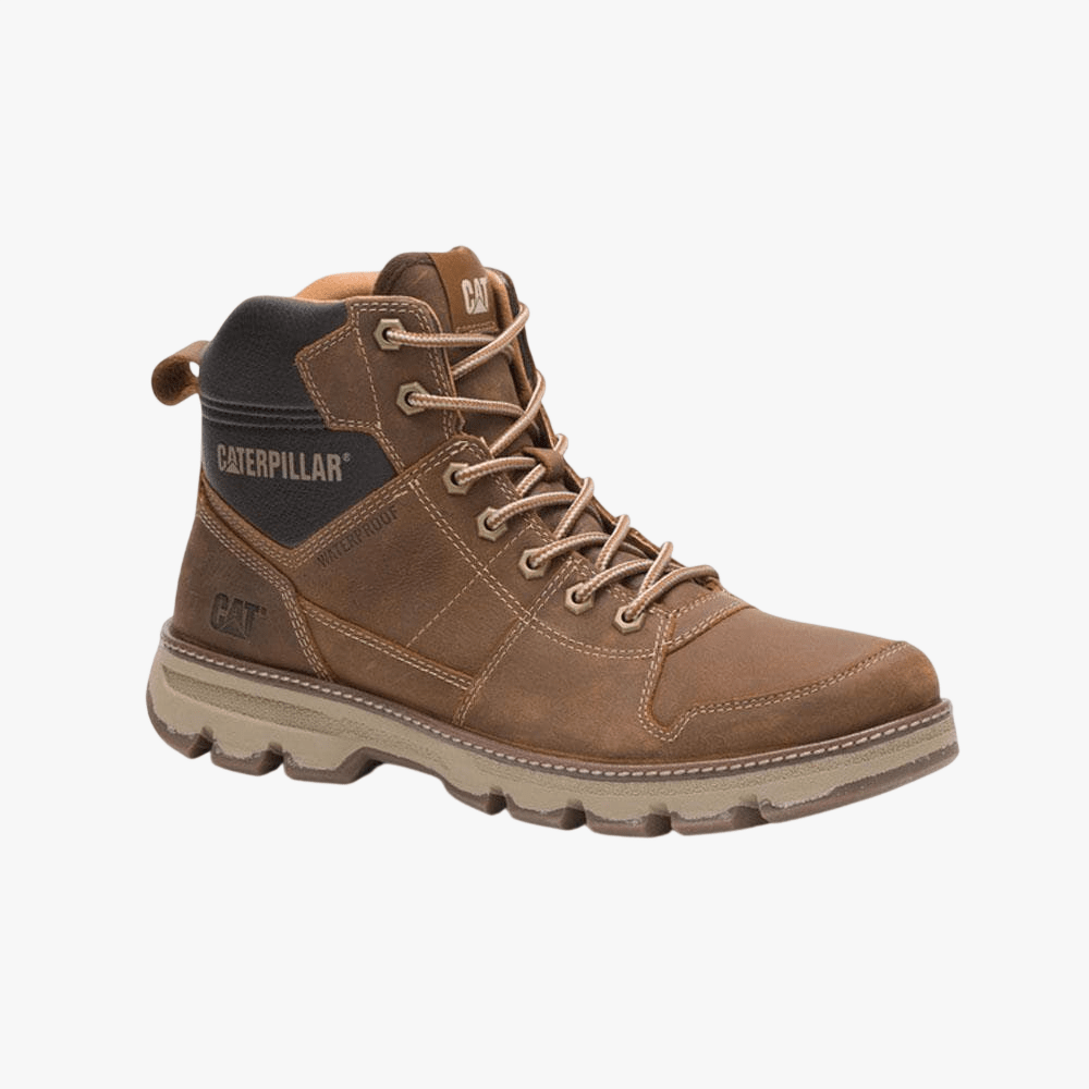 Caterpillar Mens Meridian Wp Mid Boot Brown Sugar | Caterpillar