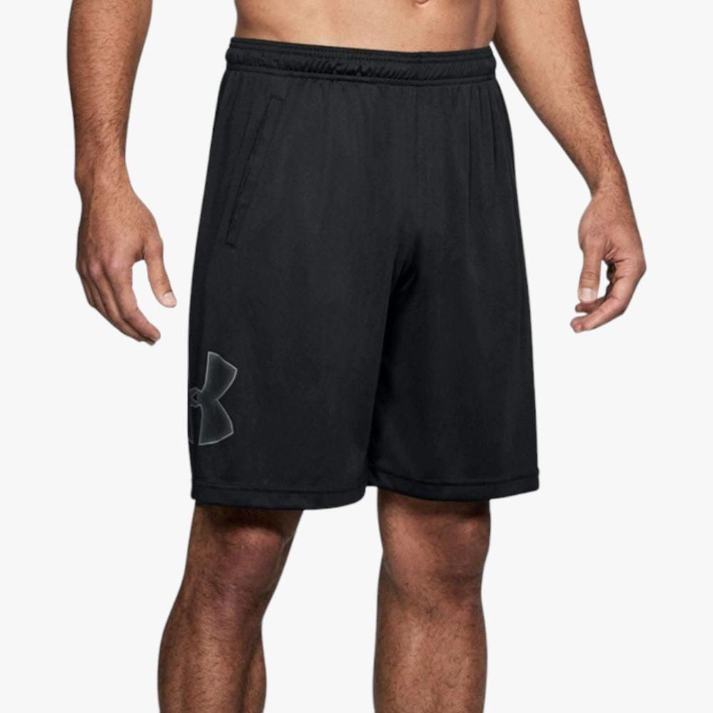 Under Armour Mens Tech Graphic Shorts 001 Black | Under Armour