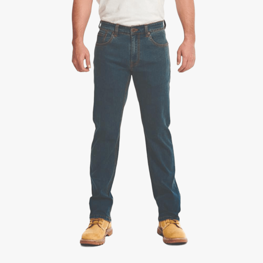 Cat Mens Ninety Eight Straight Leg Jean Dark Stonewash | Caterpillar