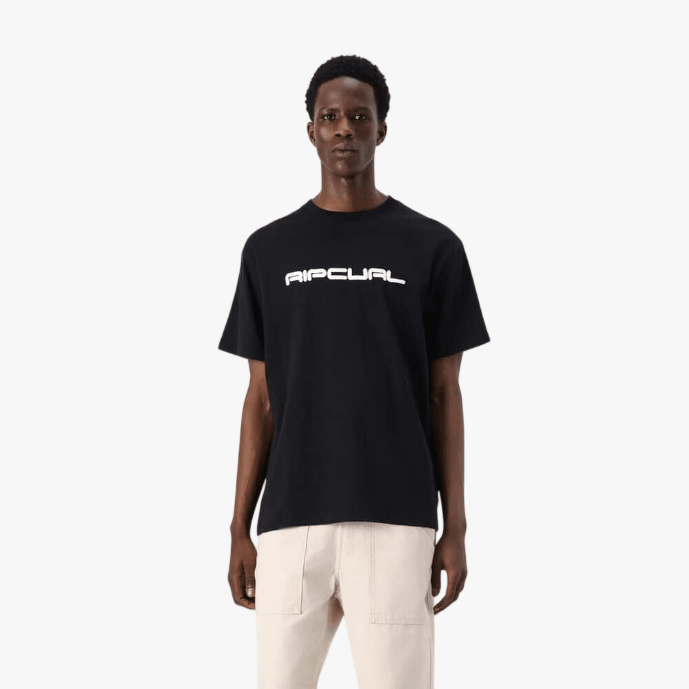 Ripcurl Mens Dosed Up Short Sleeve Tee Black | Ripcurl