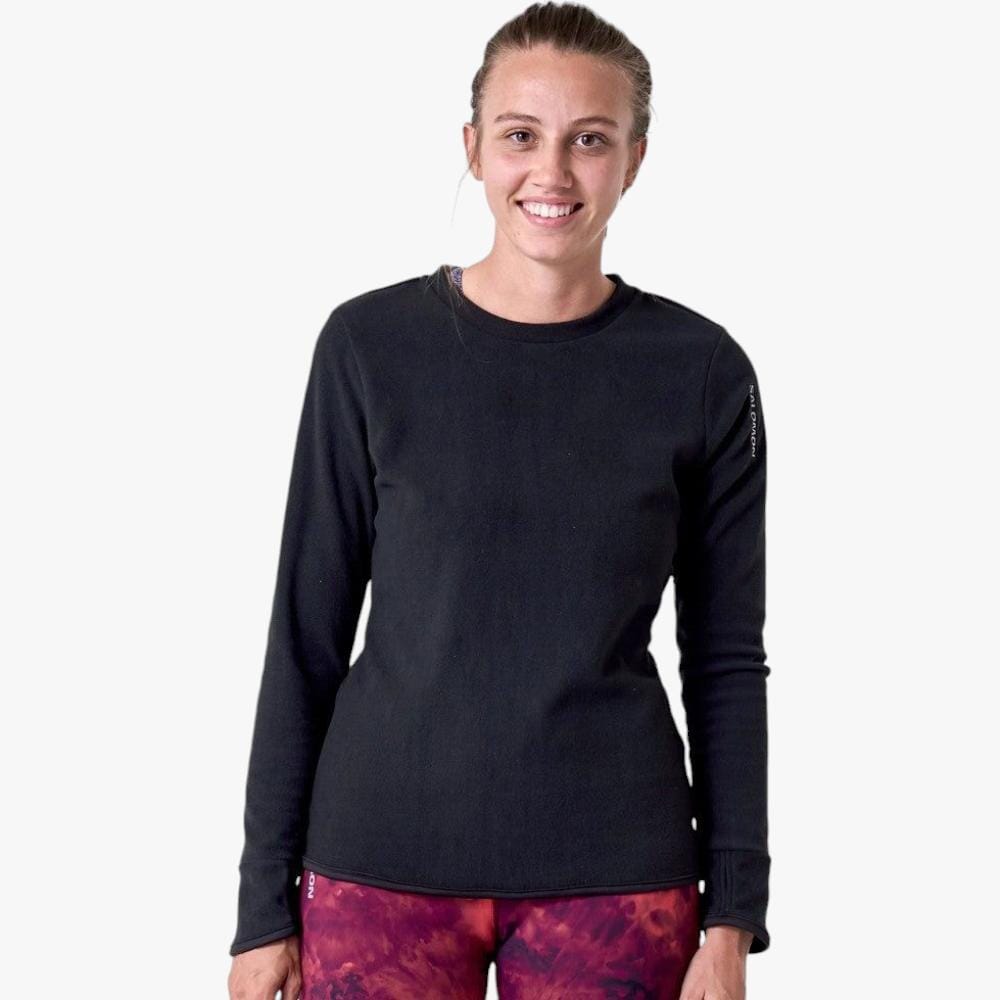 Salomon Womens Long Sleeve Tee Coral | Salomon