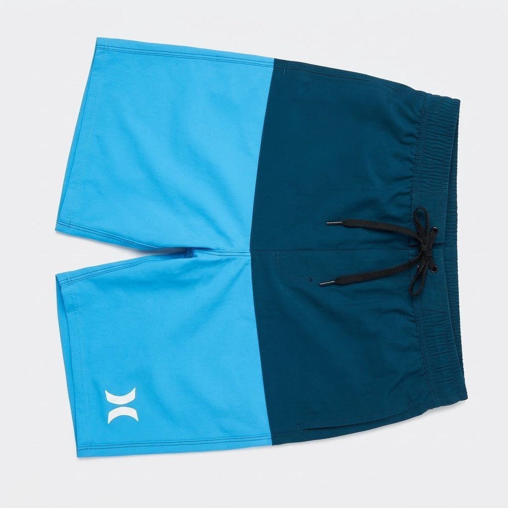 Hurley Blocked 17" Volley Indigo Island