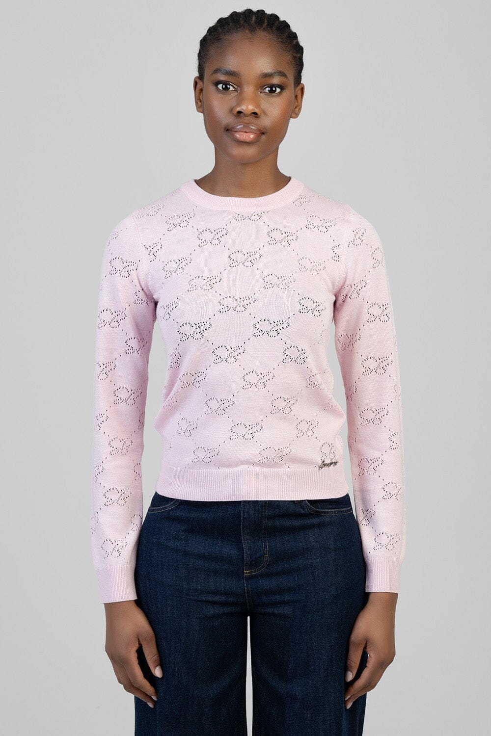 Sissy Boy On Your Own Knit Top Pink | Sissy Boy