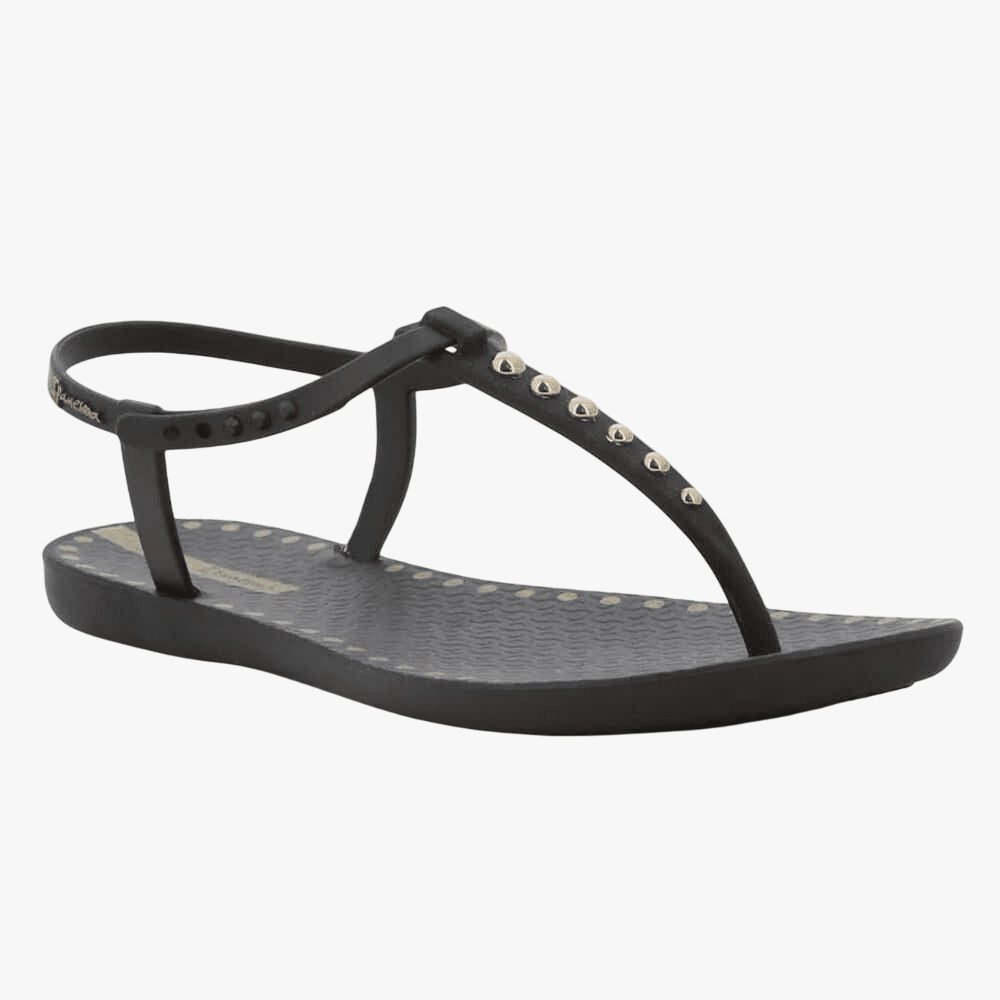 Ipanema Womens Class Dots Sandal Black Gold | Ipanema