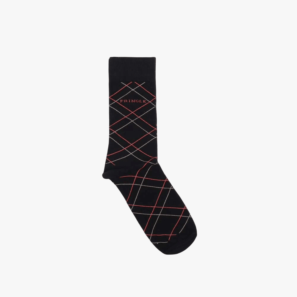 Pringle Mens Luca Sock Black | Pringle