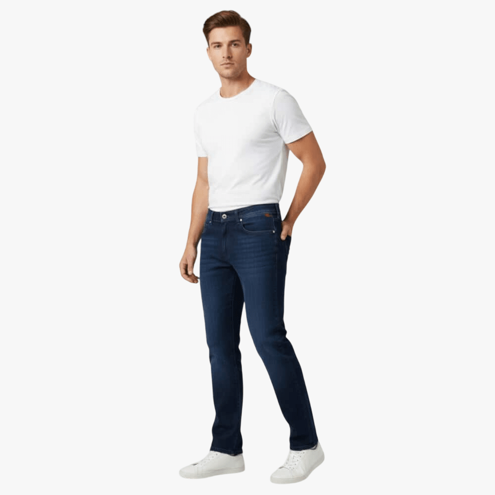 No Rules Mens Stretch Denim Jeans Blue | No Rules