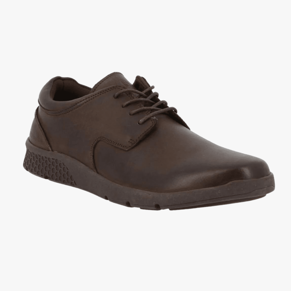 Hush Puppies Mens Kosma Waxy Shoe Coffee | Hush Puppies