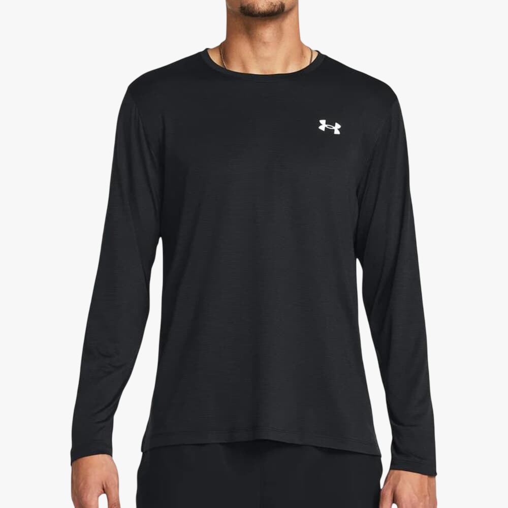 Under Armour Mens Launch Tech Running Long Sleeve Tee 001 Black