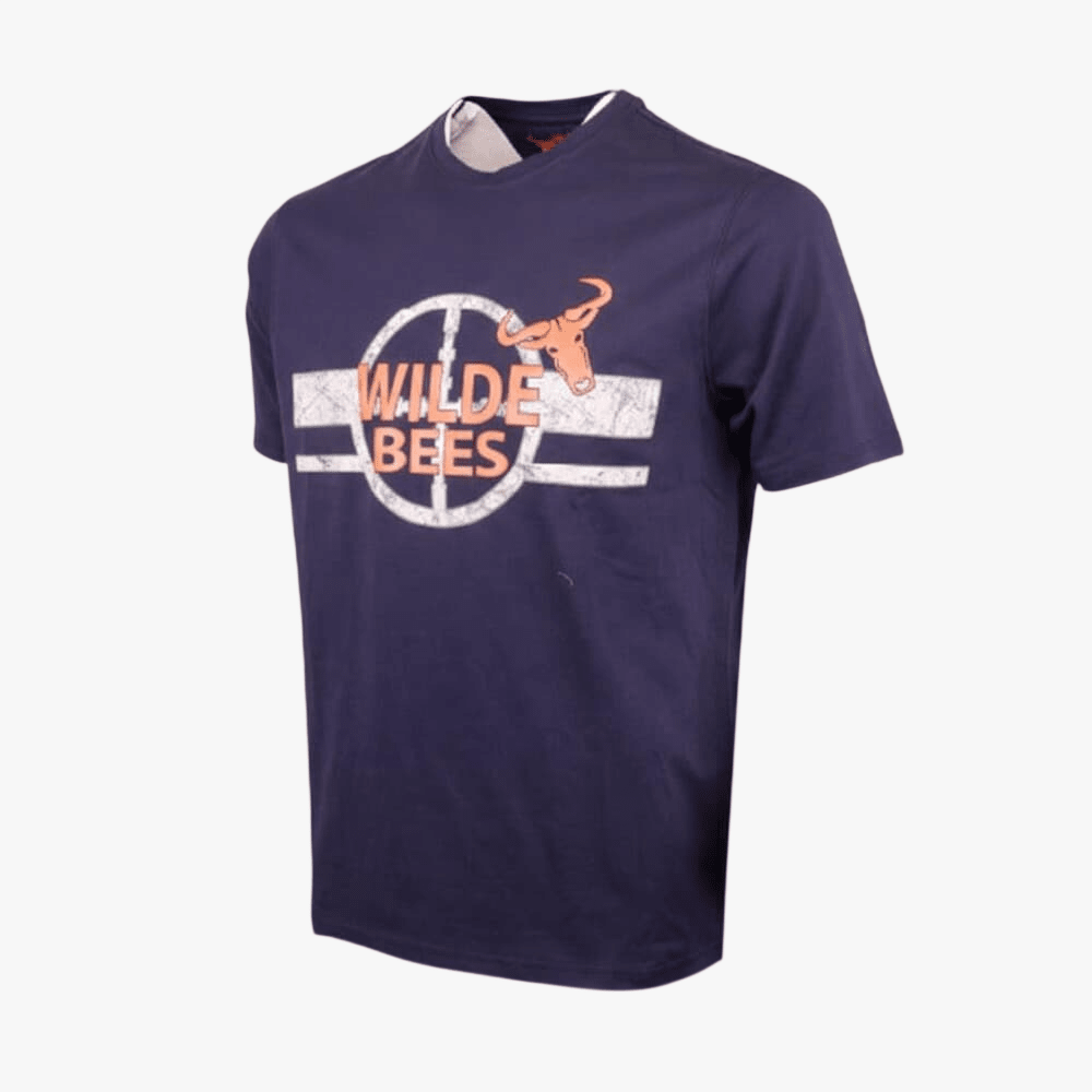 Wildebees Targeted Tee New Navy | Wildebees
