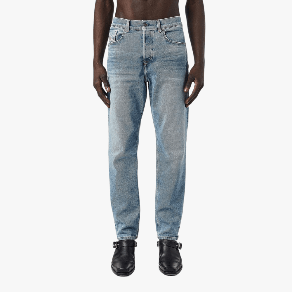 Diesel Mens Fanning Tapered Leg Jean Dark Blue Diesel