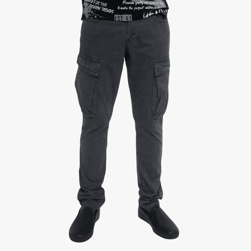Soviet Mens Lotto Cargo Pants Anthracite | Soviet
