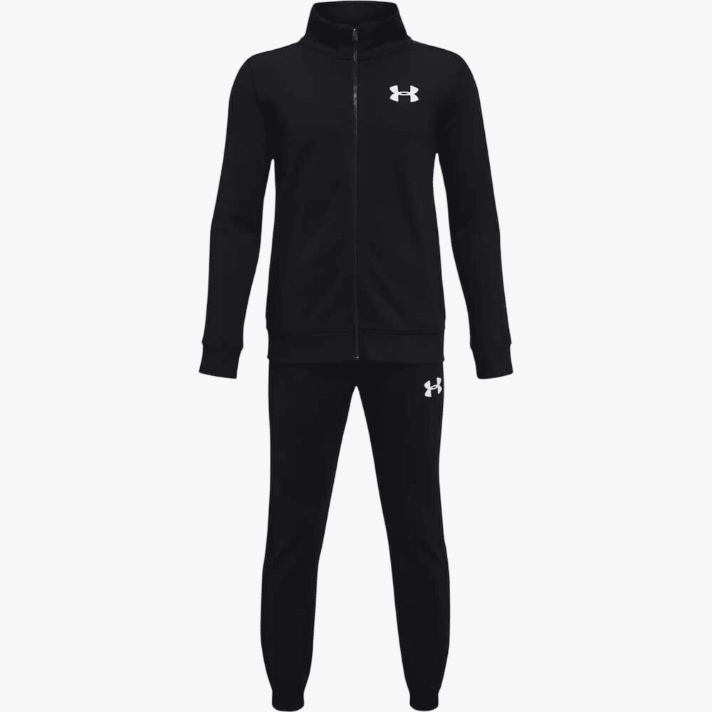 Under Armour Boys Rival Knit Tracksuit Set 001 Black | Under Armour