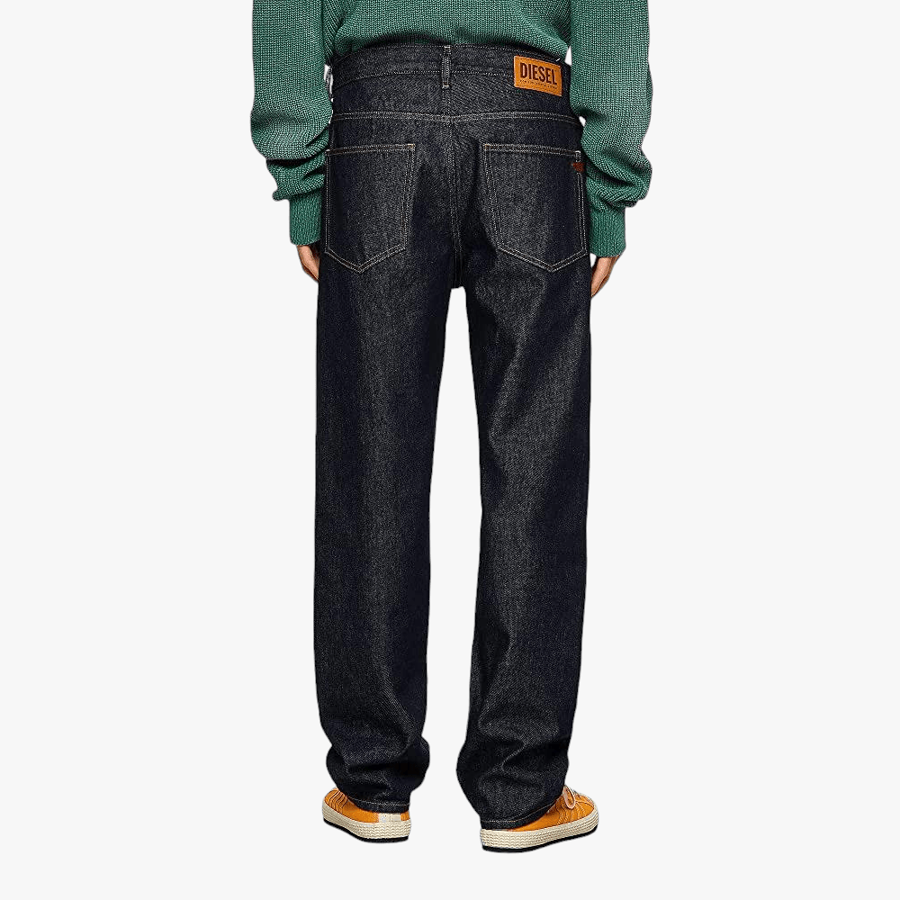 Diesel Mens Jeffer Bootleg Jean Dk Blue Diesel