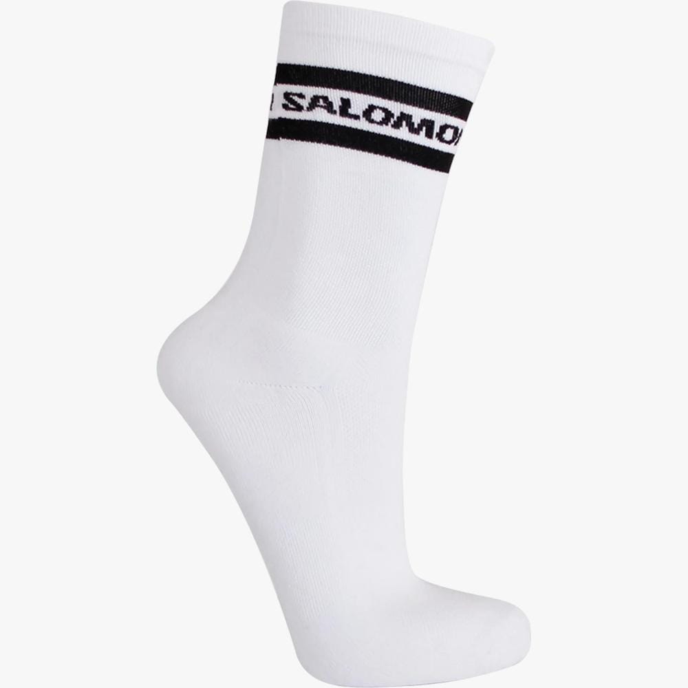 Salomon Sporty Crew Sock White Salomon
