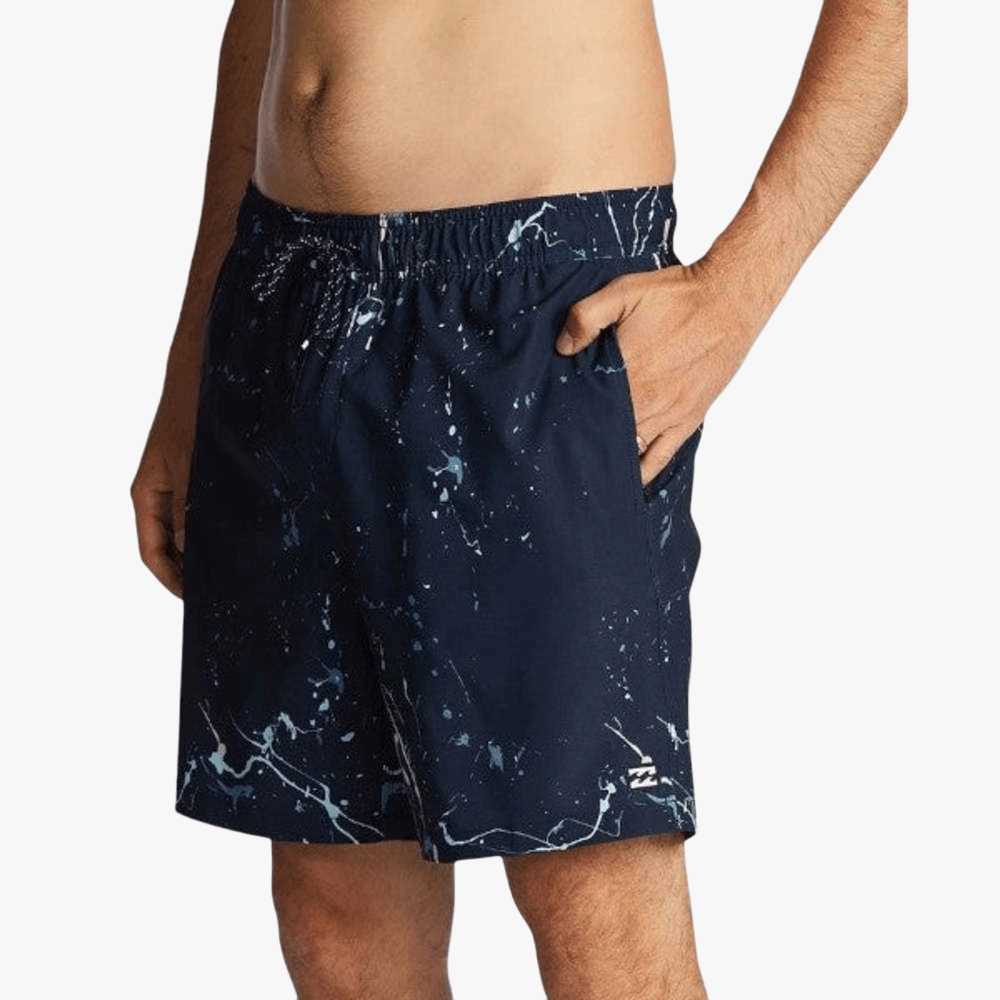 Billabong Boys Hazey Day Layback Shorts Navy | Billabong