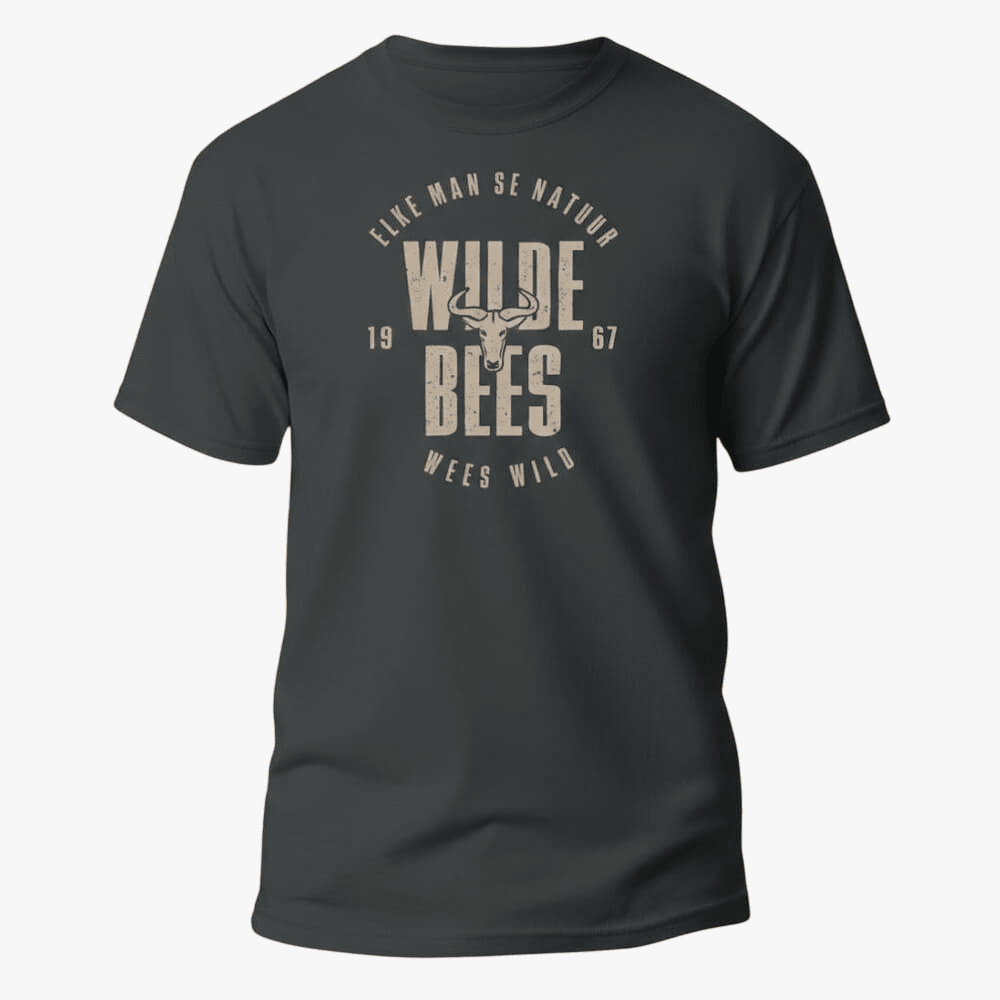 Wildebees Wilde Tee Pewter | Wildebees