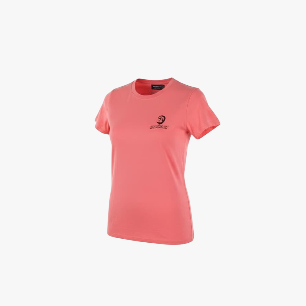 Instinct Womens Logo Short Sleeve Tee Coral