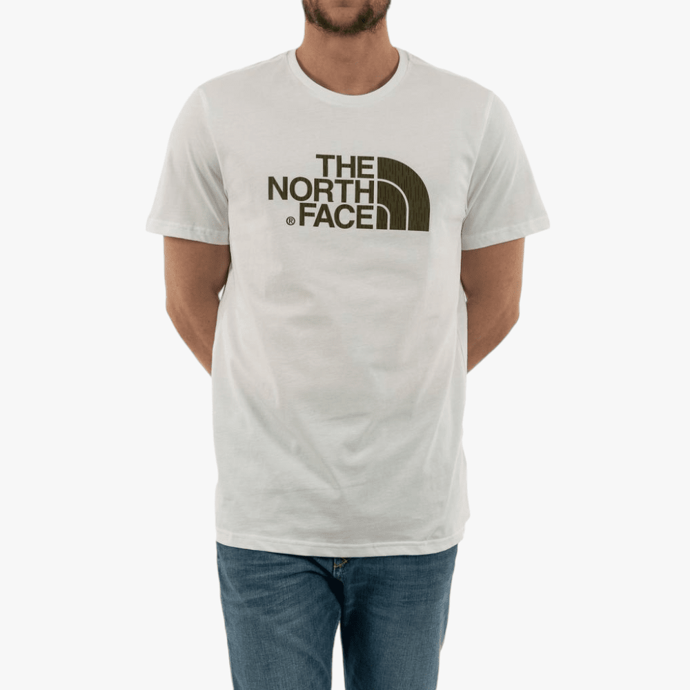 The North Face Mens Easy Short Sleeve Tee White | The North Face