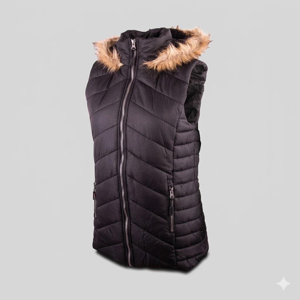 Wildebees Casual Puffer Gilet Black | Wildebees