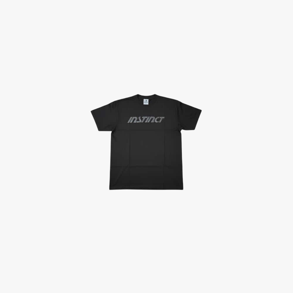 Instinct Mens Logo Short Sleeve Tee Black