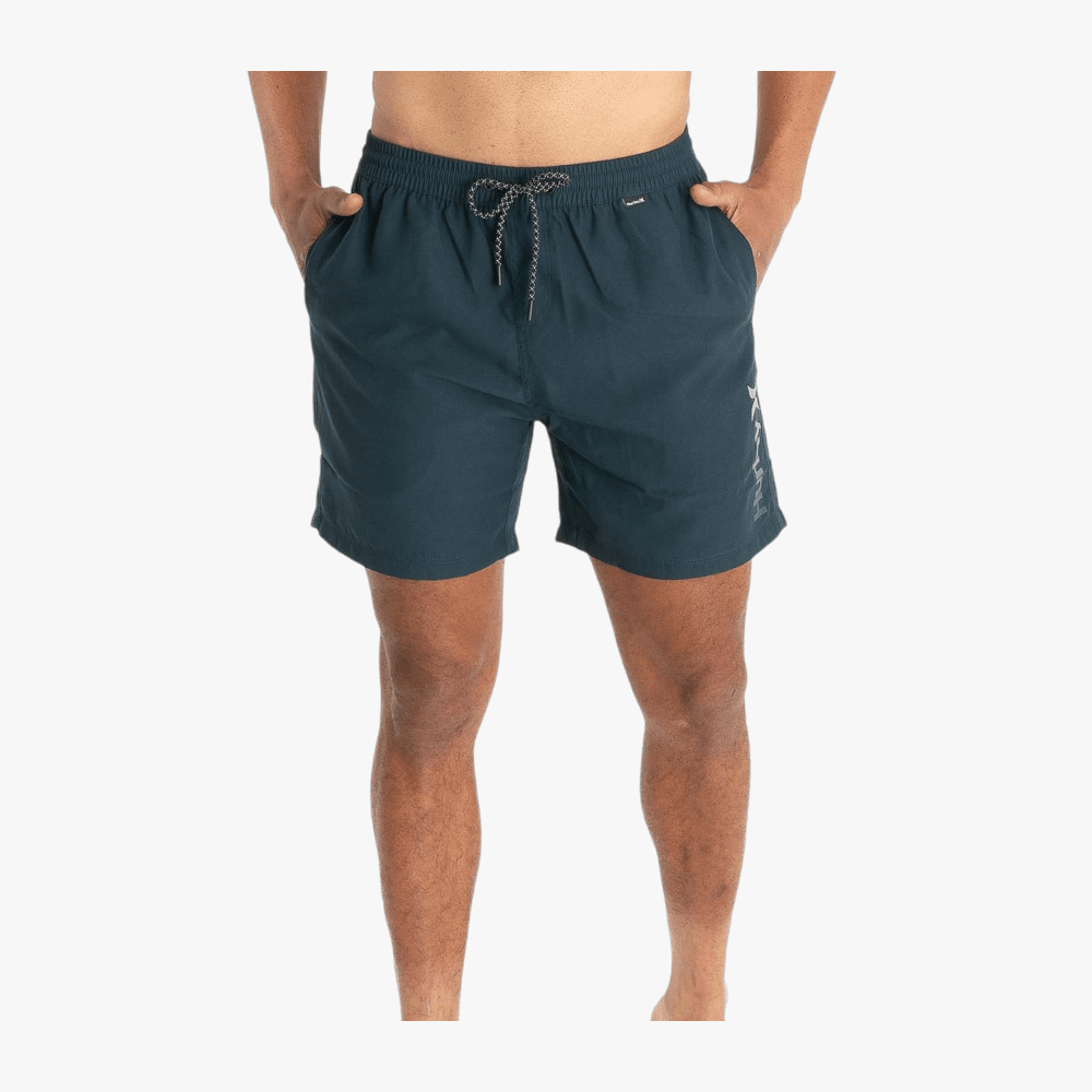 Hurley Mens Oao Gradient Volley Boardshorts 451 Obsidian >175-441 | Hurley