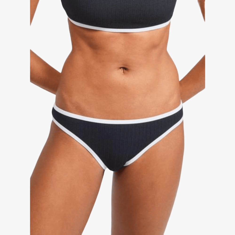 Roxy Womens Paradise Shine Bikini Bottom Black | Roxy
