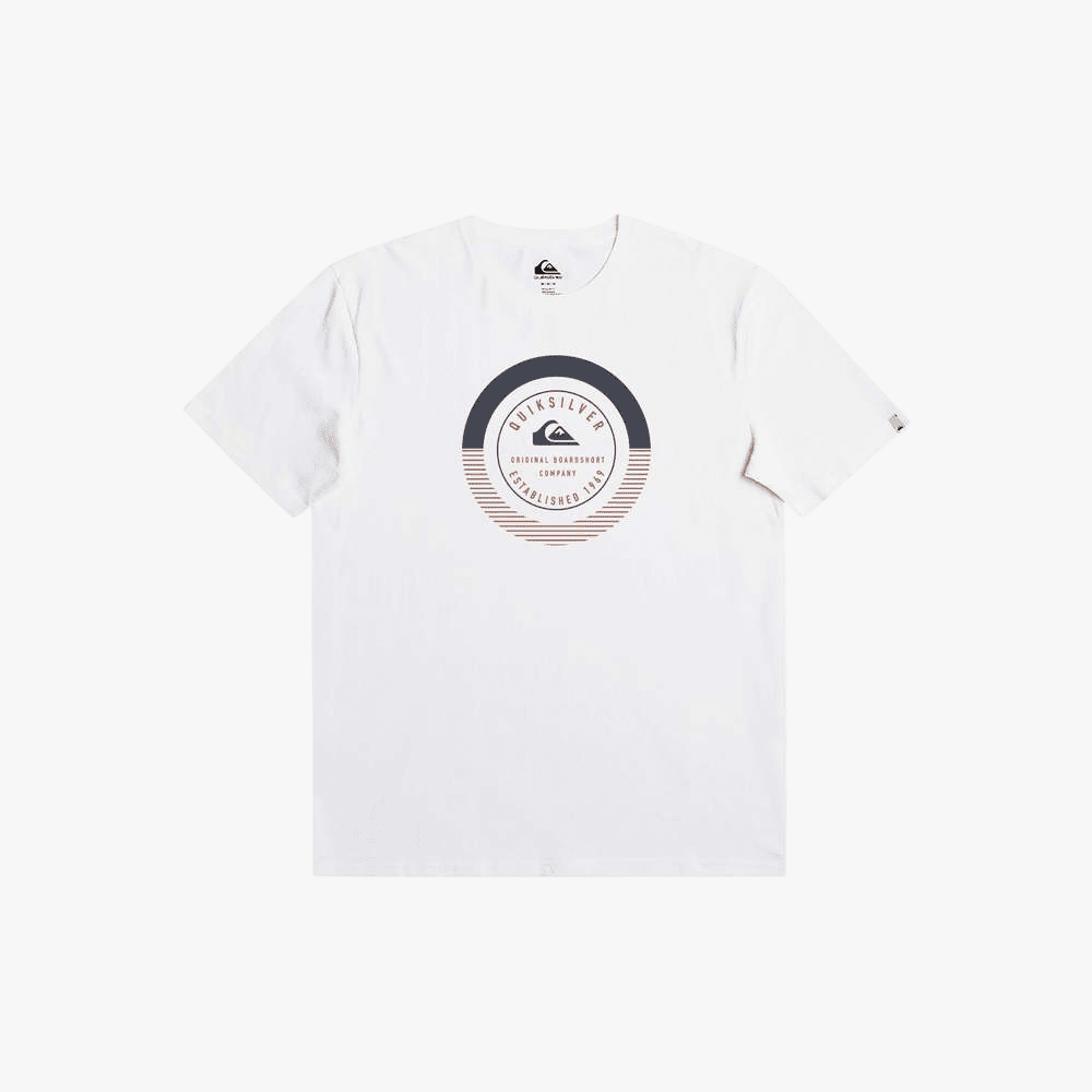 Quiksilver Mens Karaganda Short Sleeve Tee White | Quiksilver