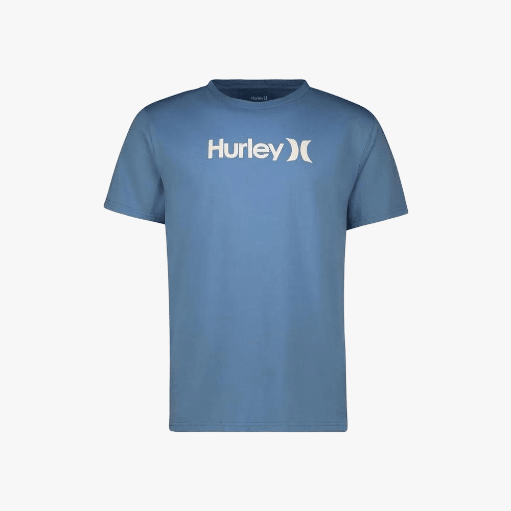 Hurley Mens Evd Wsh Core Oao Solid Short Sleeve Tee Elemental Blue | Hurley