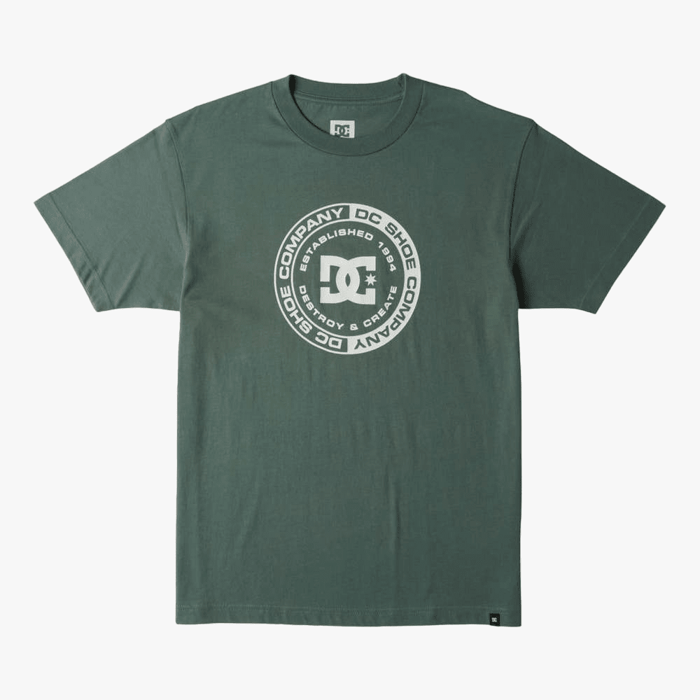Dc Mens Corpo Hss Short Sleeve Tee Dark Forest | DC