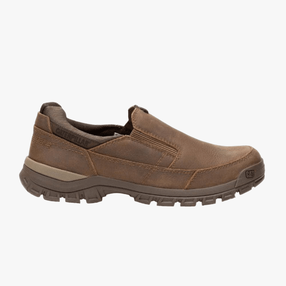 Caterpillar Mens Threshold Slip On Shoe Wild Mushroom | Caterpillar