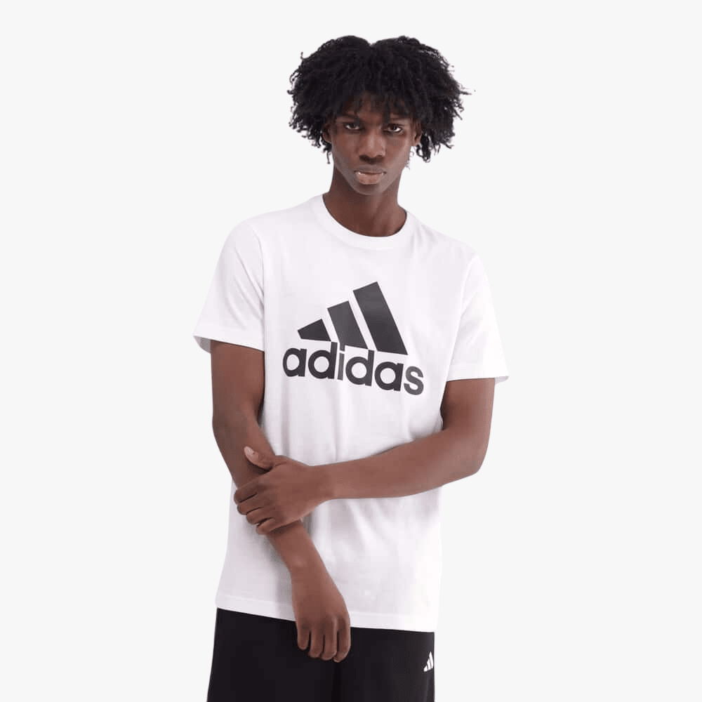 Adidas Mens Bl Sj Short Sleeve Tee White | Adidas