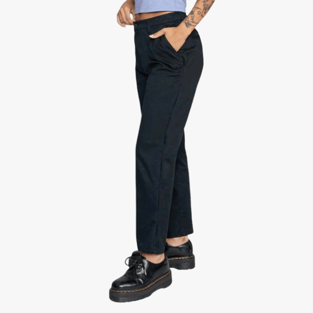 Rvca Womens Weekend Stretch Pants Black | Rvca