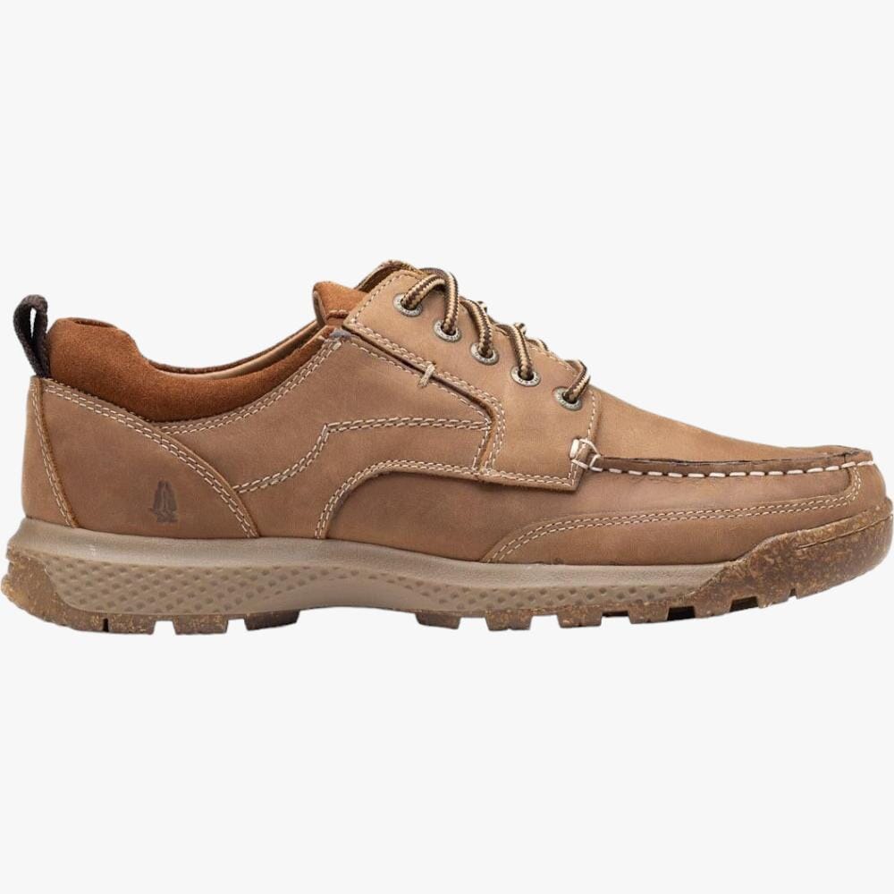 Hush Puppies Mens Pumba Cow Galilo Leather Shoe Brown Hush Puppies