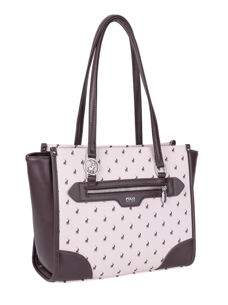 Polo Encore Tote Handbag Cream