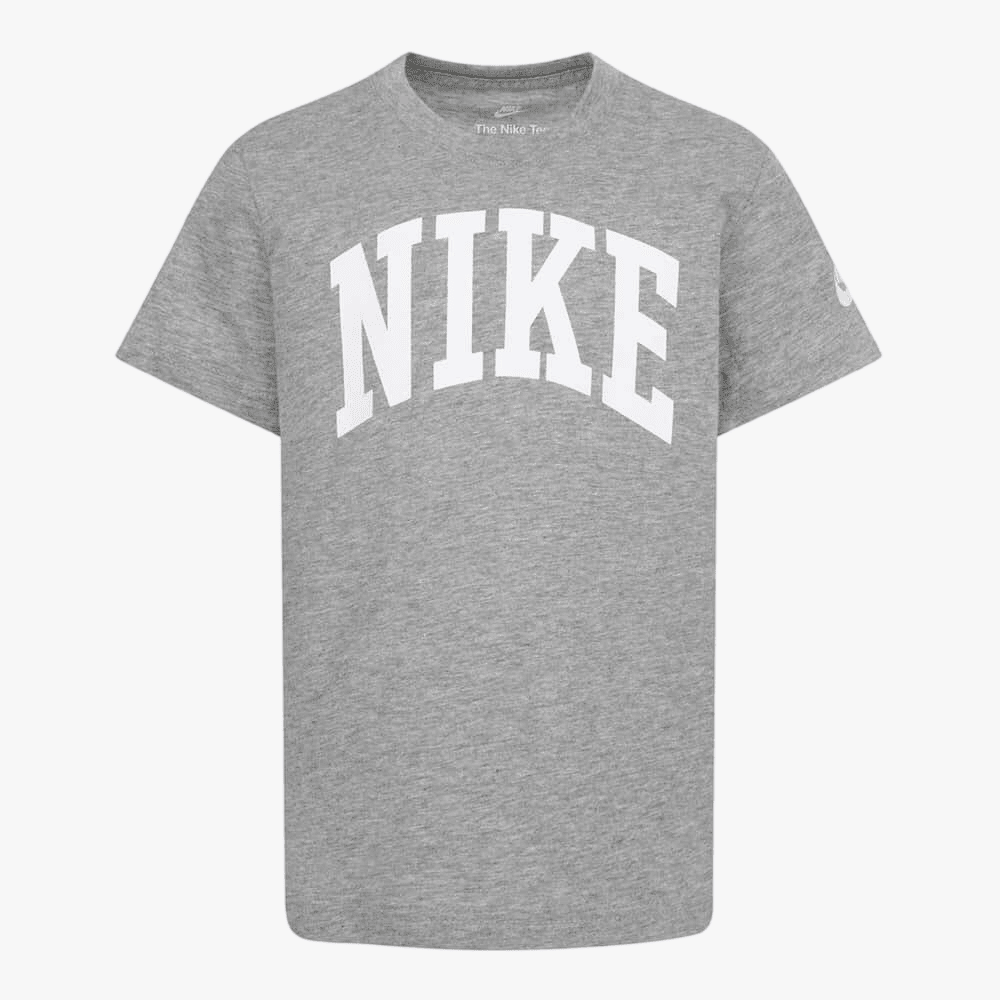Nike Boys Seasonal Jersey Tee Grey Heather | Nike