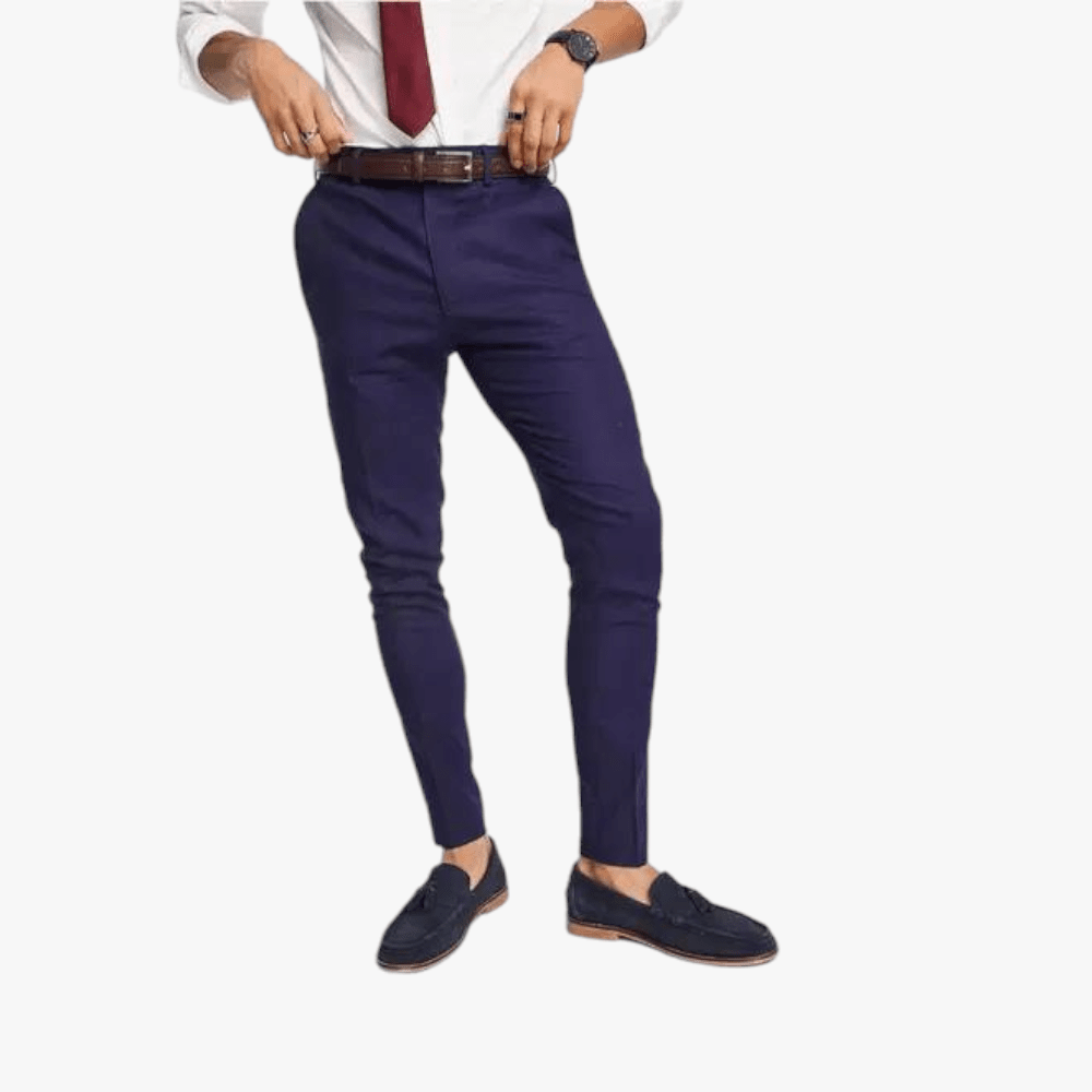 Polo Mens Cooper Formal Pants Navy Polo