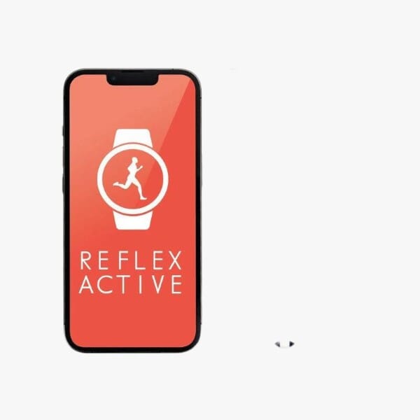 Reflex Active Series 23 Black Case & Black Silicone Strap Watch | Reflex