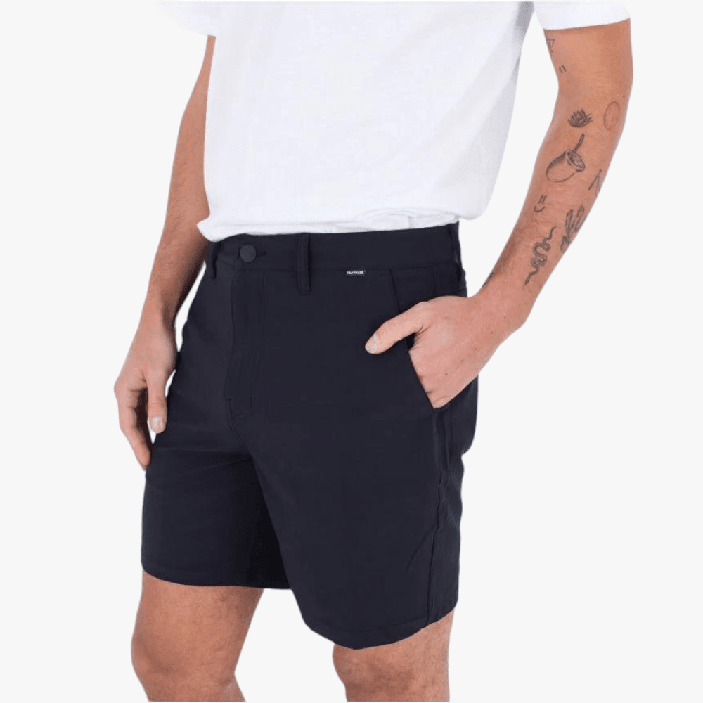 Hurley Mens Phantom 18" Walkshorts Black >166-468 | Hurley