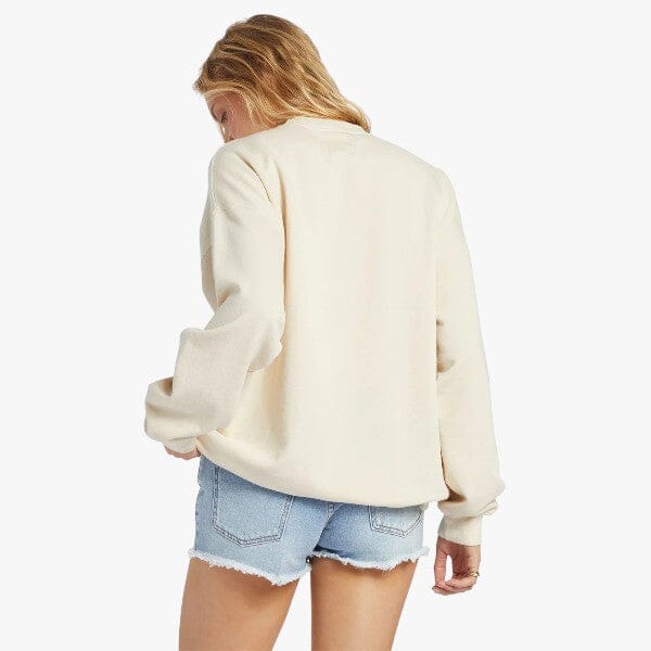 Bilabong Womens Society Crew Sweater Whitecap | Billabong