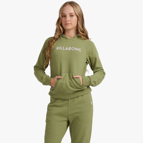 Billabong Girls Dancer Pop Hoodie Avocado | Billabong
