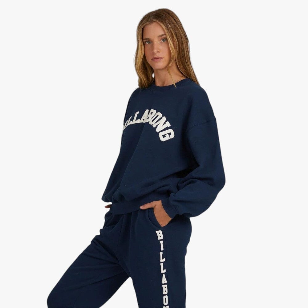 Billabong Womens Revival Kendall Sweater Washed Navy Billabong