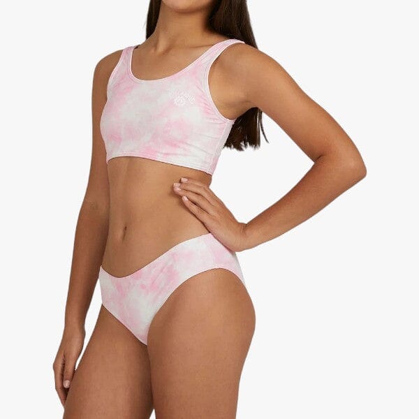 Billabong Girls Pretty In Pink Crop Bikini Top | Billabong